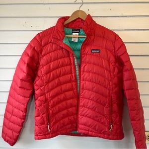 Red Patagonia Puffer Jacket